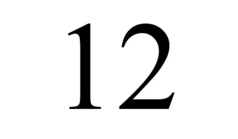 Numeron 12 Symboliikka