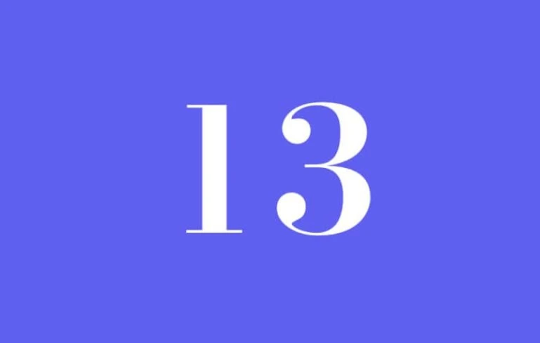 Numeron 13 Symboliikka